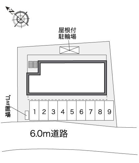 ＴＨＵＢＡＫＩ(32813)の駐車配置図