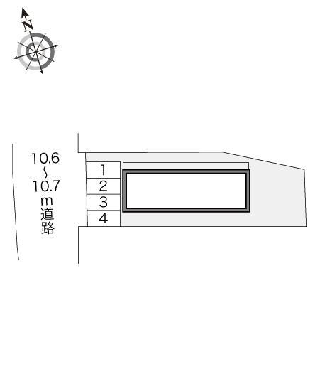 アクティー二本松(21087)の駐車配置図