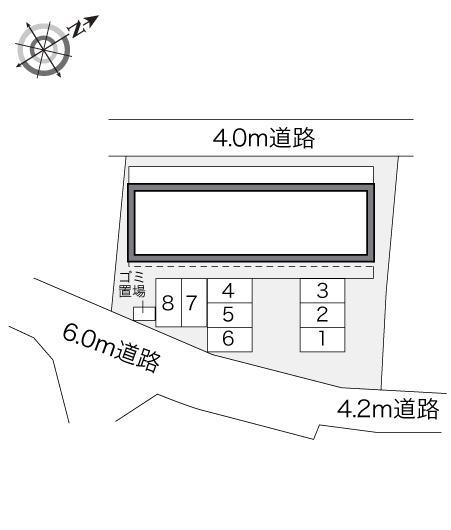 ゴールド(21299)の駐車配置図