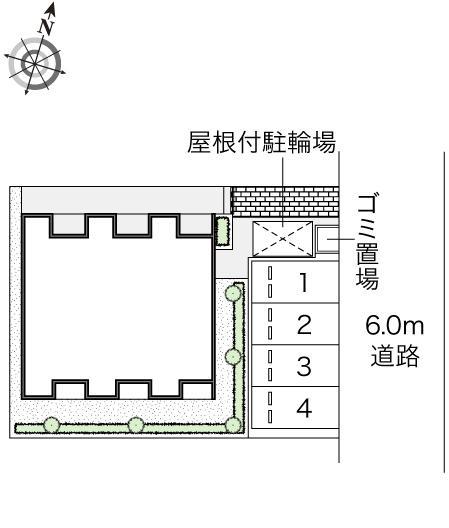栗林(51967)の駐車配置図