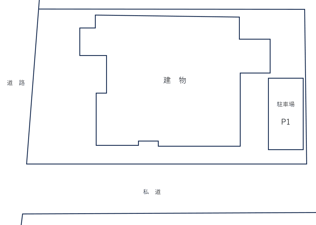 ベルグレードＳＫの駐車配置図
