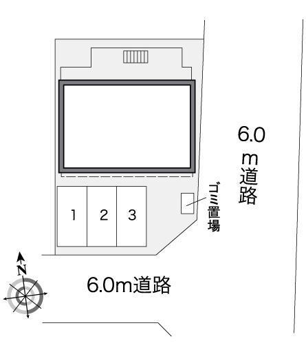 木ノ芽橋(26071)の駐車配置図