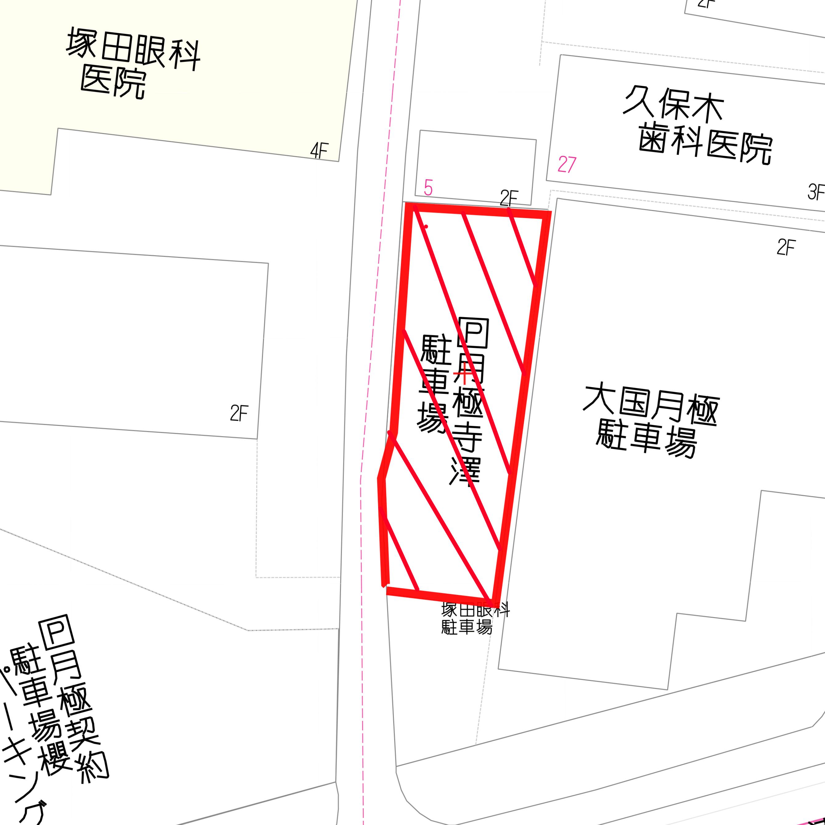寺澤駐車場の外観・駐車場イメージ1枚目