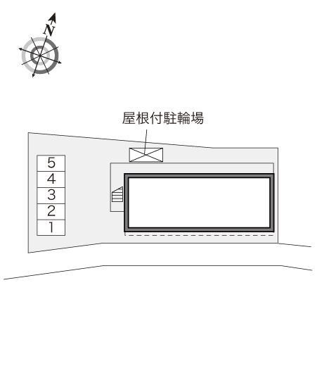 信夫ヶ丘(16155)の駐車配置図