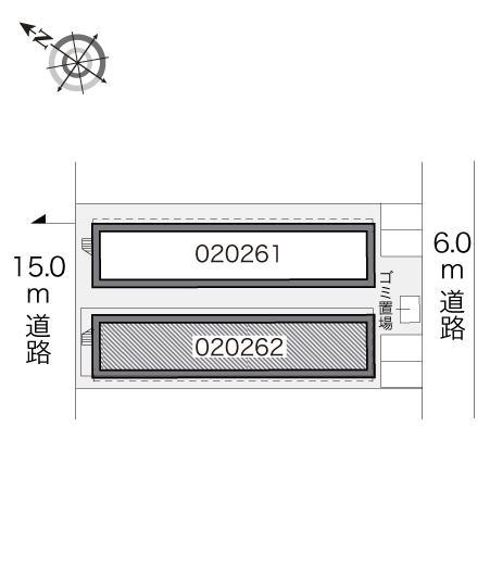 Ｆ＆Ｔ　Ⅱ(20262)の駐車配置図