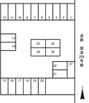 長良高見駐車場の駐車場