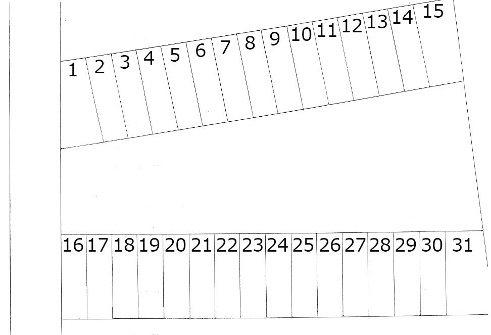 浜松市中央区鶴見町2駐車場の駐車配置図