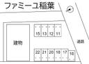 ファミーユ稲葉の駐車場