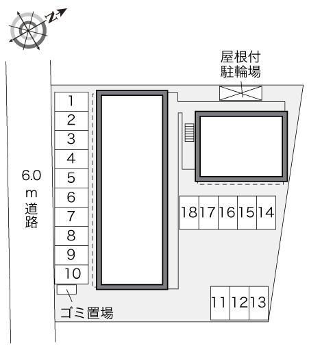 雁が音(28576)の駐車配置図
