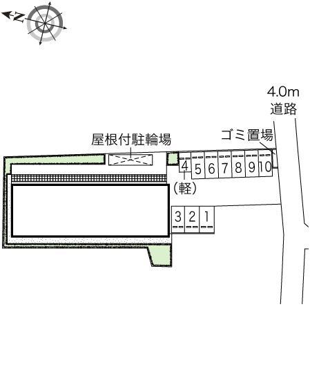 アネックス小泉(47751)の駐車配置図