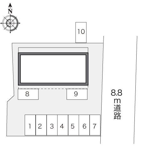 ＩＲＩＳ(10872)の駐車配置図