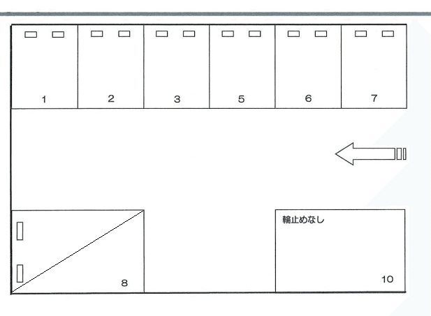 ４５３の駐車配置図