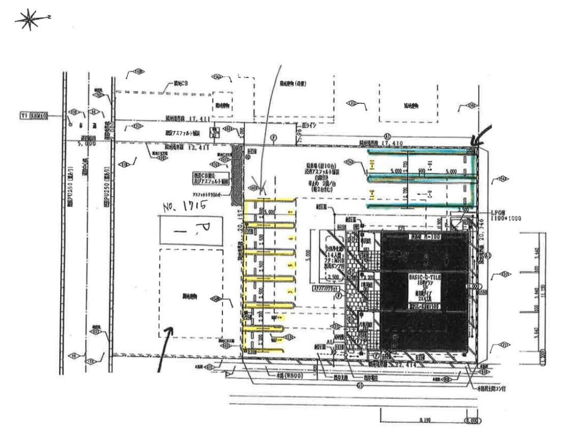 ＤＵＰＬＥＸ 串作の駐車配置図
