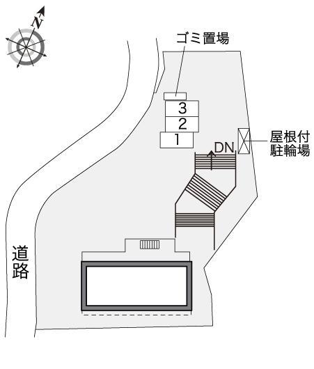 ビューテラス(30771)の駐車配置図