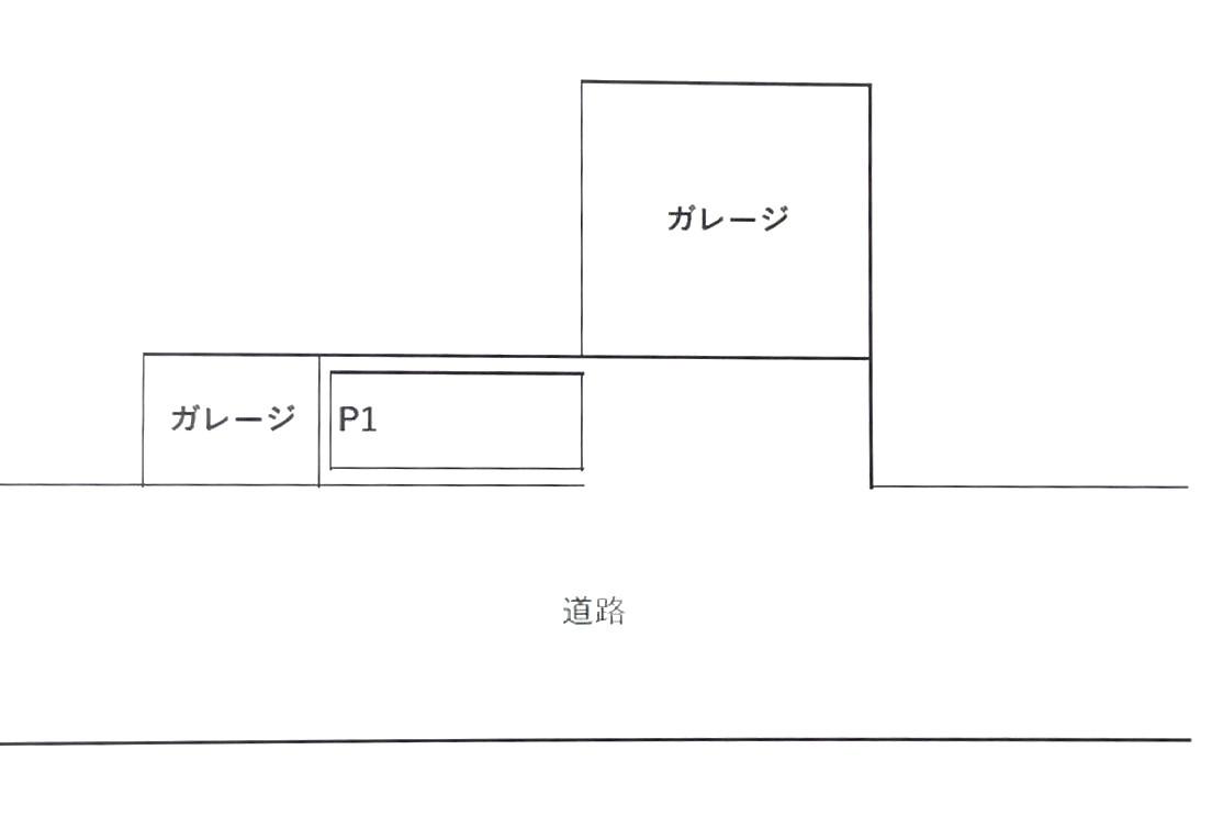 好味屋駐車場の駐車配置図