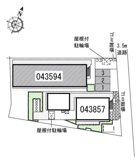 アイアイ(43594)の駐車配置図