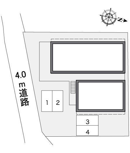 高麓台(36852)の駐車配置図