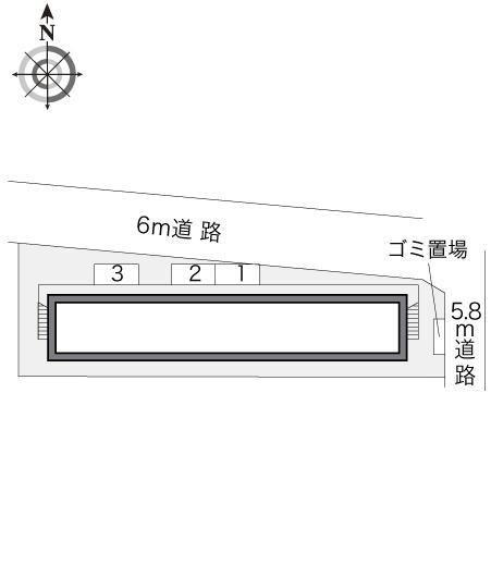 初雁(11532)の駐車配置図