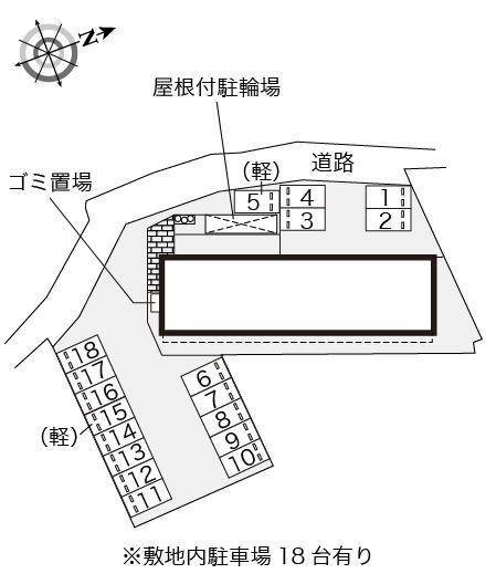 夢人(36924)の駐車配置図