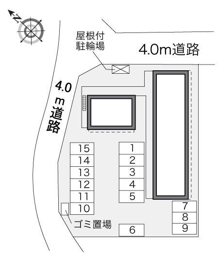 ＴＡＫＡＹＡＮＡＧＩ(33873)の駐車配置図