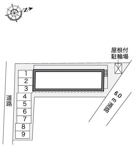 ハート(30406)の駐車配置図