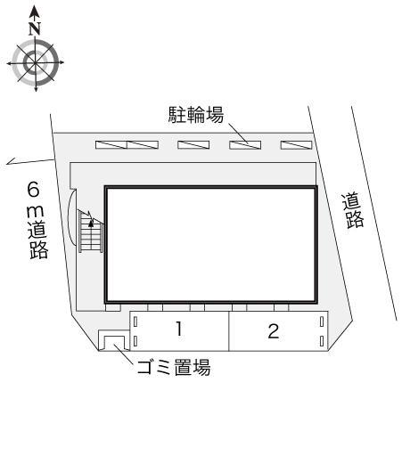 花つるみ(12854)の駐車配置図