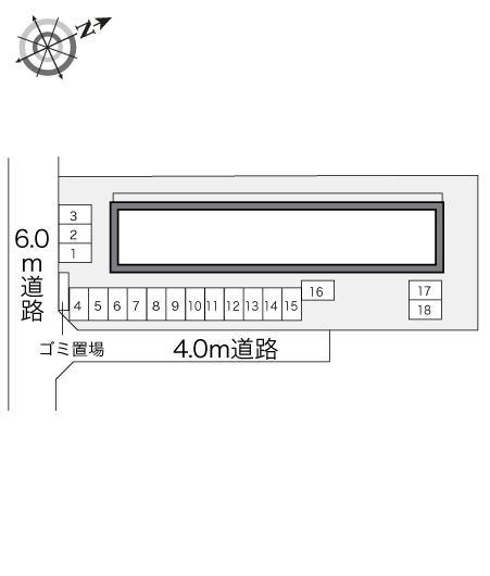 ティール(22437)の駐車配置図