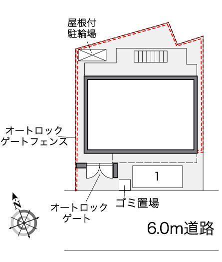 真田山(36395)の駐車配置図