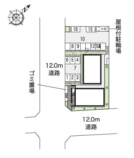 和(40894)の駐車配置図