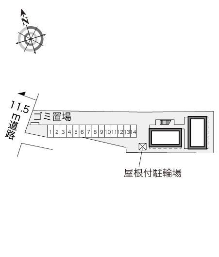 愛(24423)の駐車配置図