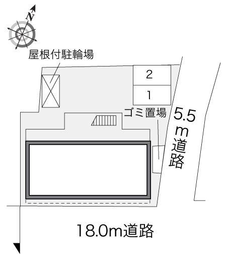 スターコート八雲台(23138)の駐車配置図