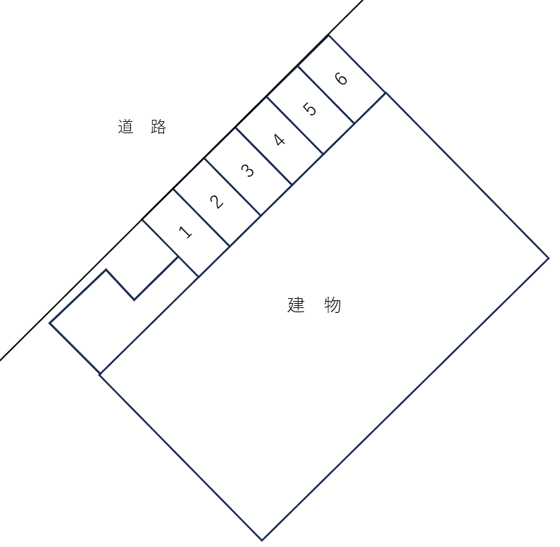 ファウンテン90の駐車配置図