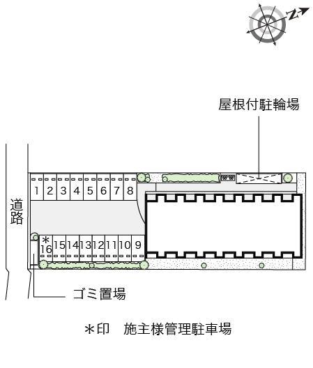アリエッタ(54182)の駐車配置図