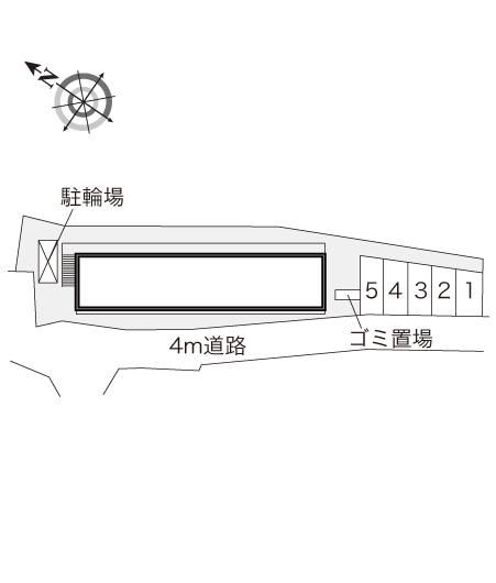 長尾元町Ⅱ(17899)の駐車配置図