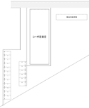 コーポ若葉荘の駐車場
