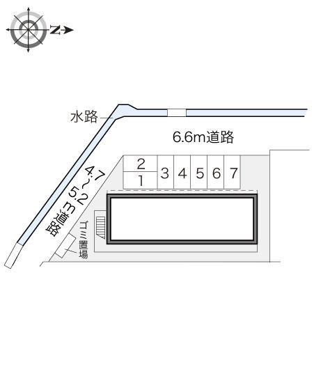 ＫｅＹａＫｉ２１(18354)の駐車配置図