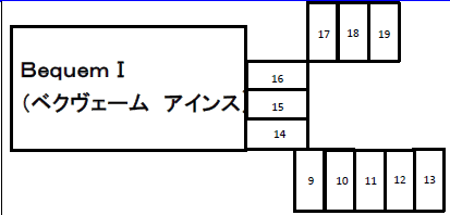 神野町２Kパーキングの駐車配置図