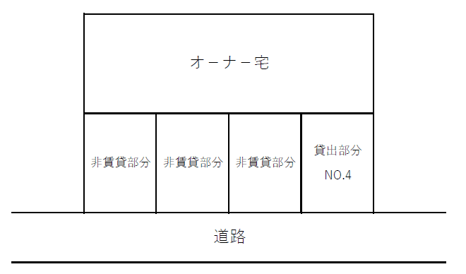 T駐車場の駐車配置図