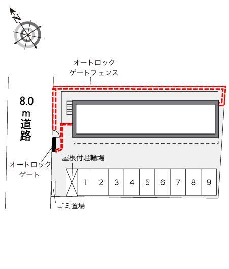 徳島(32417)の駐車配置図