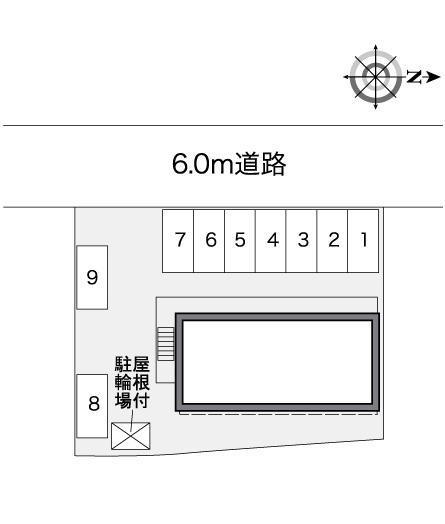 サンフラワー　Ⅰ(26642)の駐車配置図