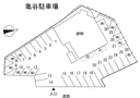 亀谷駐車場の駐車場