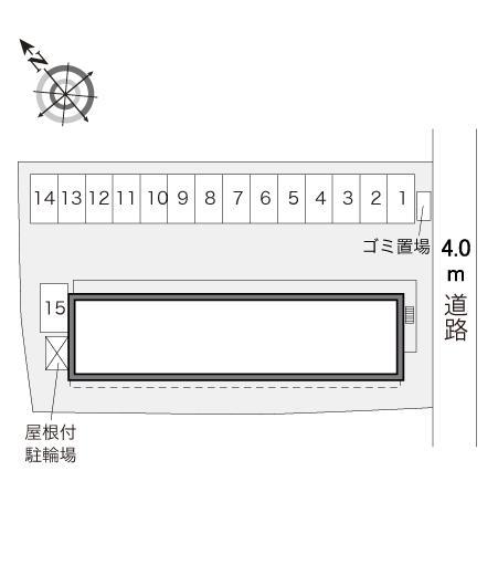 鈴(28150)の駐車配置図