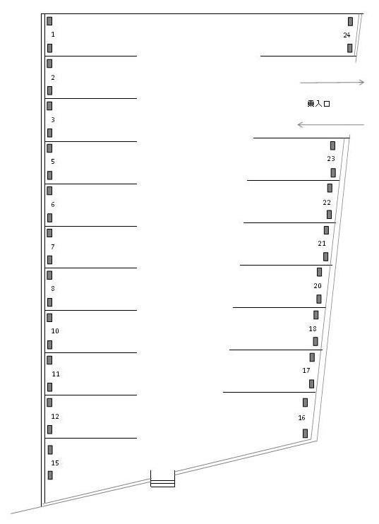 J-123の駐車配置図