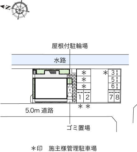 ＩＭＰＵＬⅥ(47440)の駐車配置図