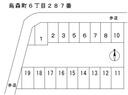 烏森町６丁目２８７番の駐車場