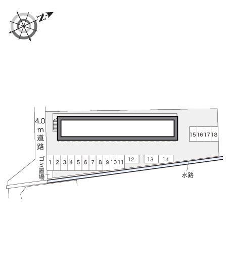 ＡＹ２６(18484)の駐車配置図