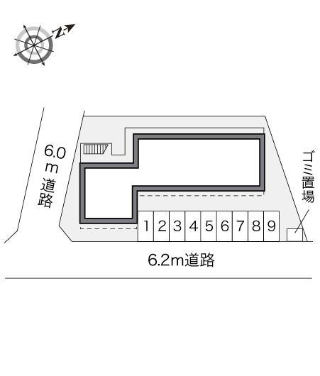 Ｎ＆Ｈ(20748)の駐車配置図