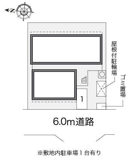 エスポワール比島(22515)の駐車配置図