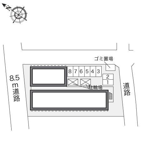 ＳＴフロント指扇(24095)の駐車配置図