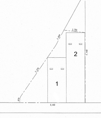 パークネット槻木町の駐車配置図